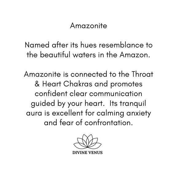 Amazonite x Lava Stone Beads Stretch Bracelet - Picture 10 of 10